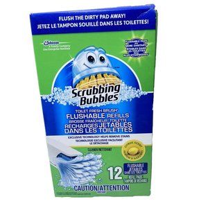 Scrubbing Bubbles Flushable Refills 12pc set Discontinued Hard To Find!